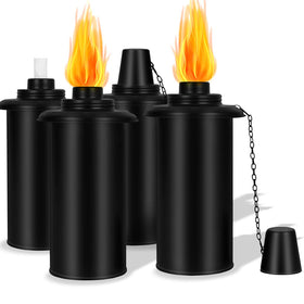 TaoTazon torch replacement canister 12oz wide-mouth for easy spill-free refills.