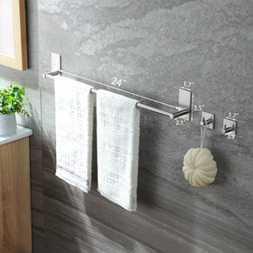 Taozun stainless steel finish resists rust for durable bathroom hardware.