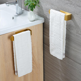 Two Taozun towel racks installed in bathroom and kitchen for convenience