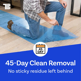 American-made TapeManBlue floor protection film highlights quality and origin