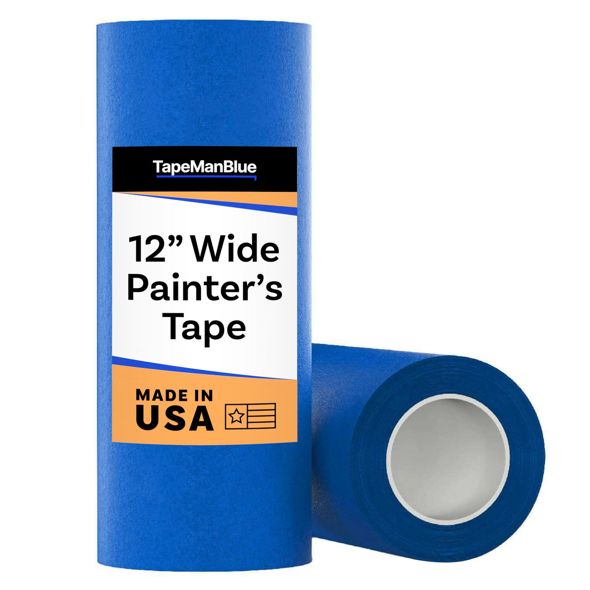TapeManBlue wide blue painter's tape bed adhesion provides flawless 3D prints.