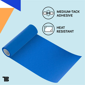 TapeManBlue wide blue painter's tape made in USA ensures quality and support.