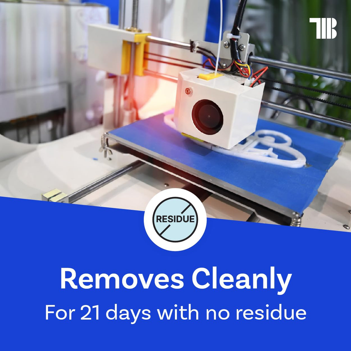 TapeManBlue tape resists curling for reliable long projects.