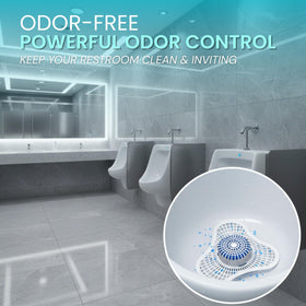 Tapix urinal-screen ocean-breeze-pack-06: fits most standard U.S. urinals for versatility.