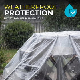 Tapix versatile drop cloth shields surfaces from dust, paint, and debris