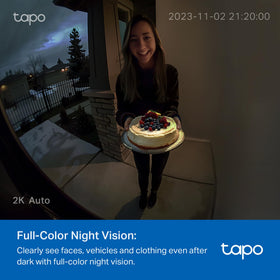 Tapo D210 full-color night vision with adjustable spotlight