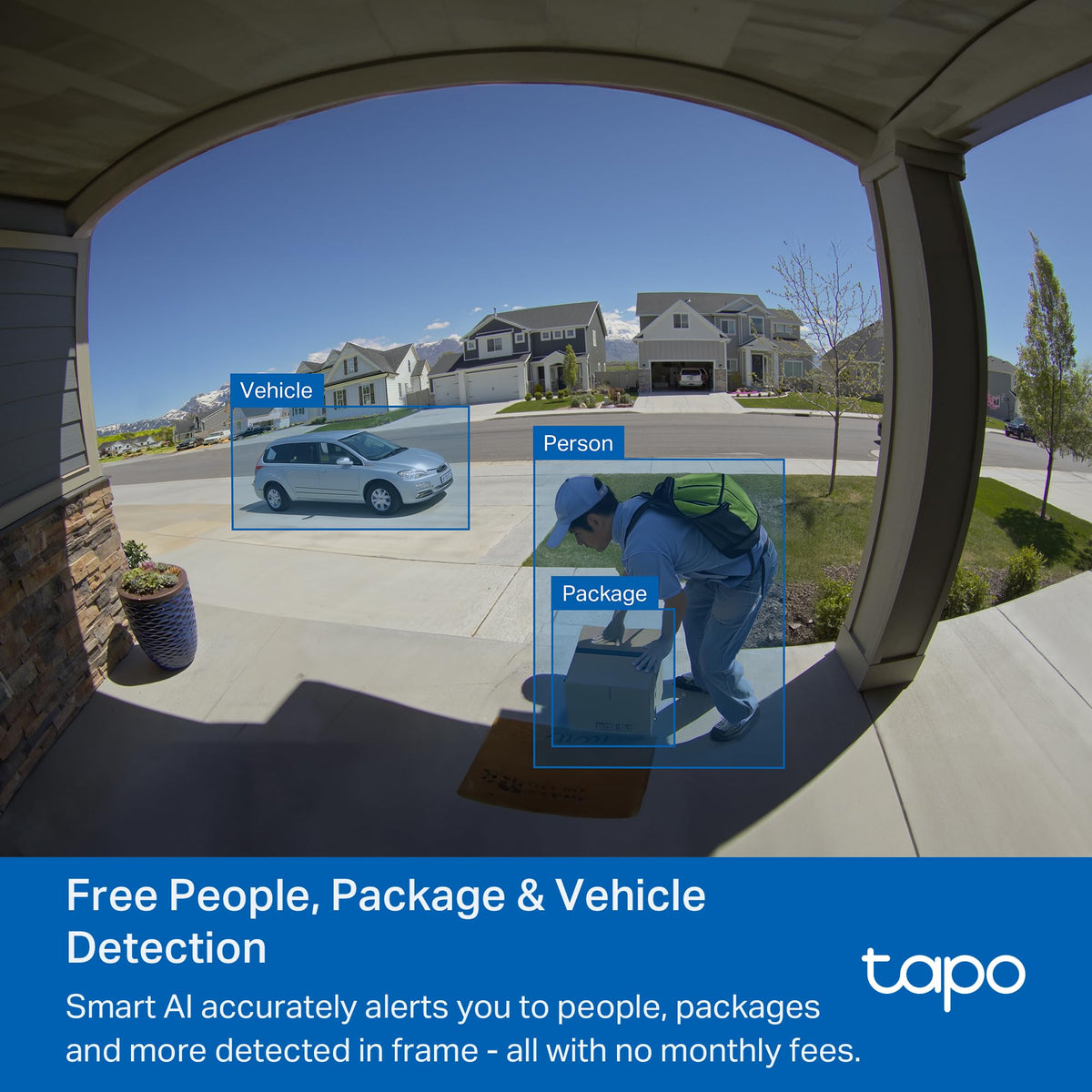 Tapo D225 supports microSD local storage up to 512GB.