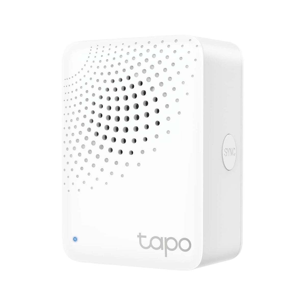 Tapo H100 hub front view with built-in chime for central control