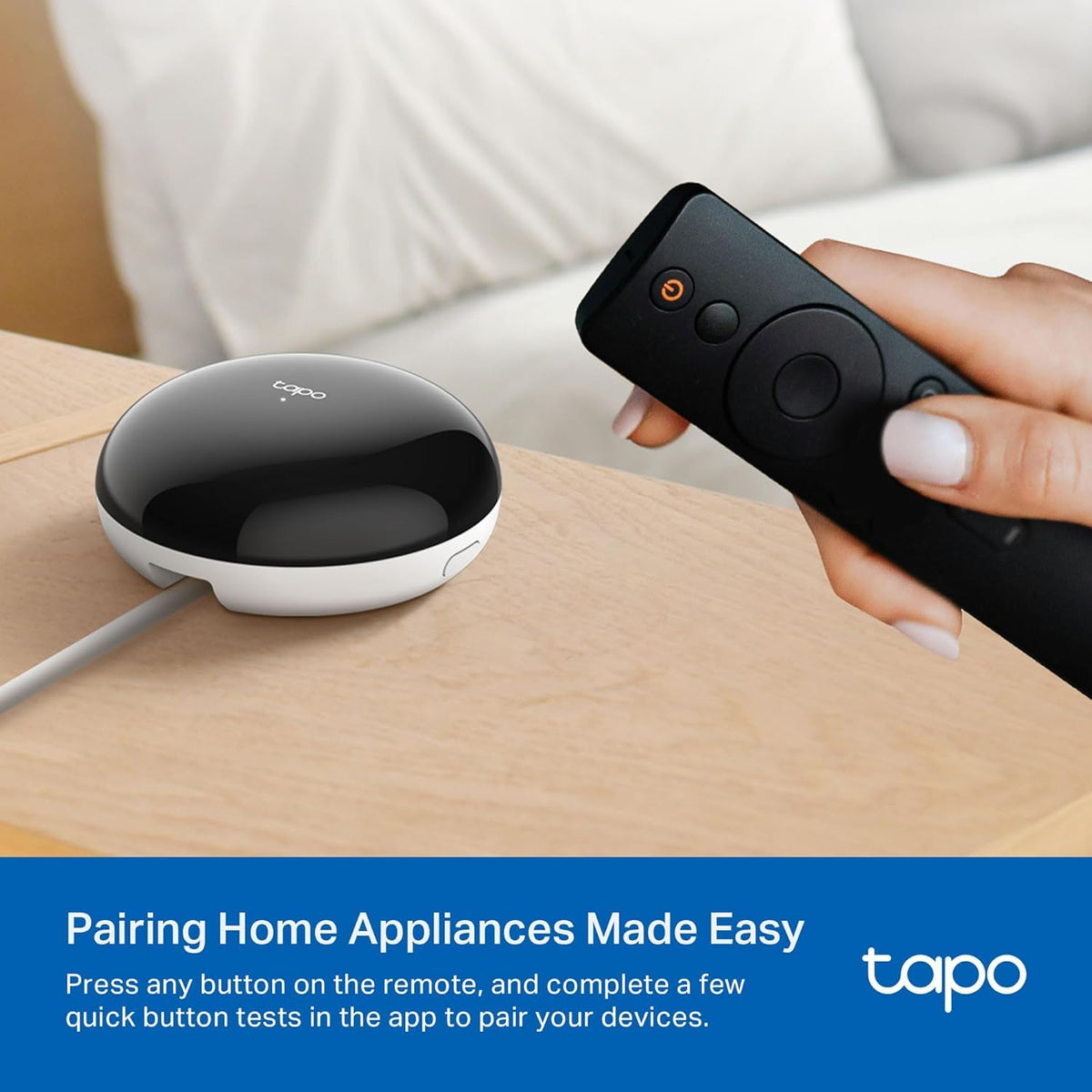 Tapo H110 93 dB alarm provides loud, customizable alerts.