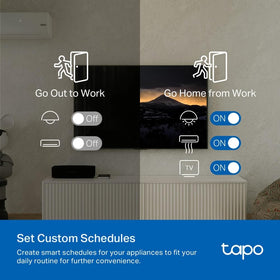 Tapo H110 universal remote supports 8,000+ IR brands for TVs and appliances.