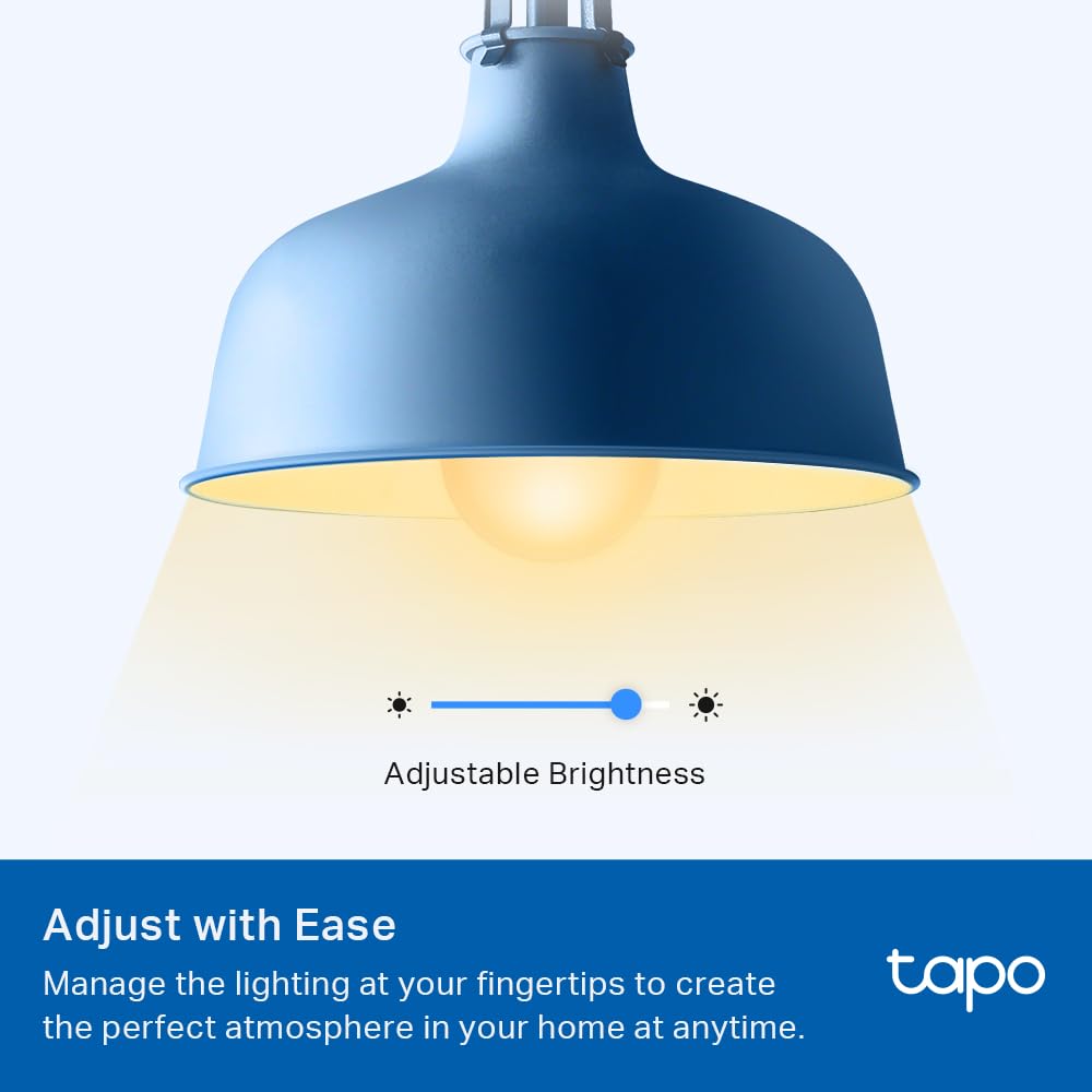 Tapo L510E four-pack box ready for quick smart lighting setup.