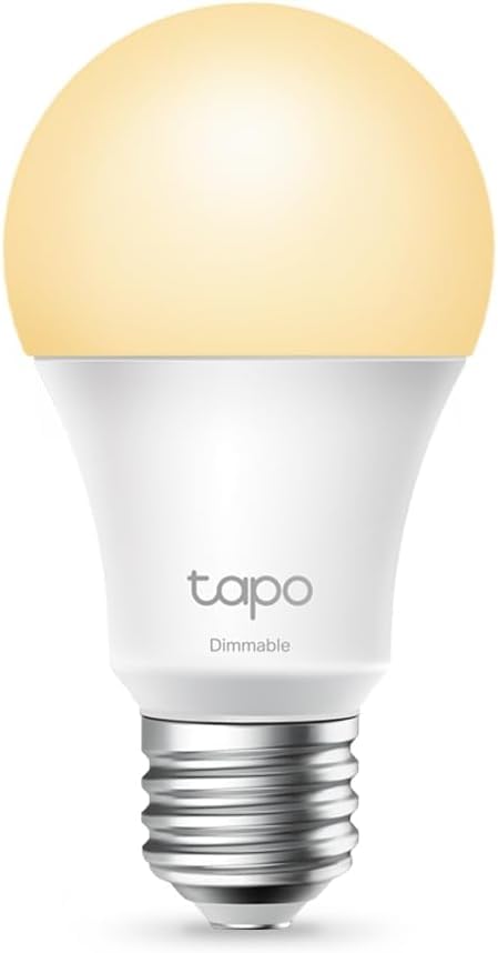 Tapo L510E dimmable brightness control for mood lighting.