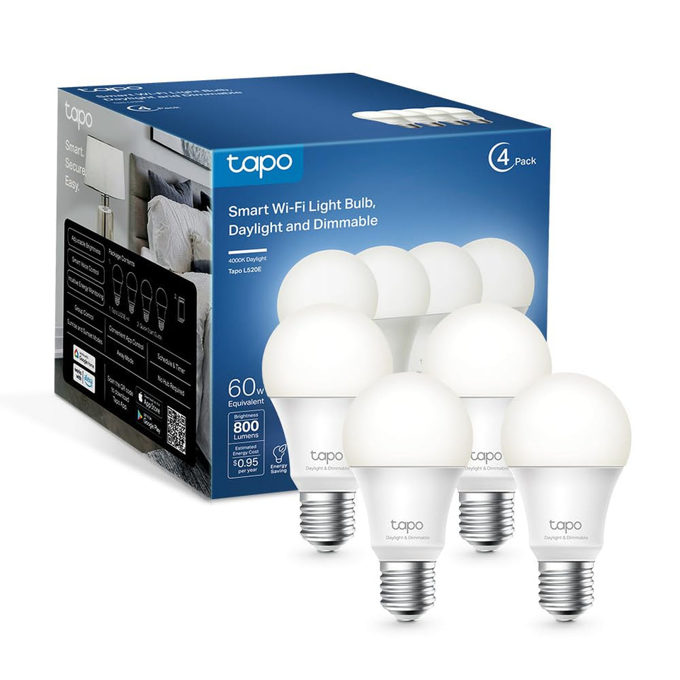 Tapo L520E 800lm daylight glow for focused workspaces