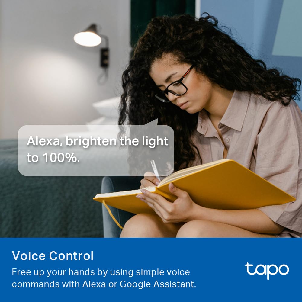 Tapo L520E works with Alexa and Google Home for voice control