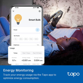 Tapo L520E 2.4GHz WiFi requires no hub