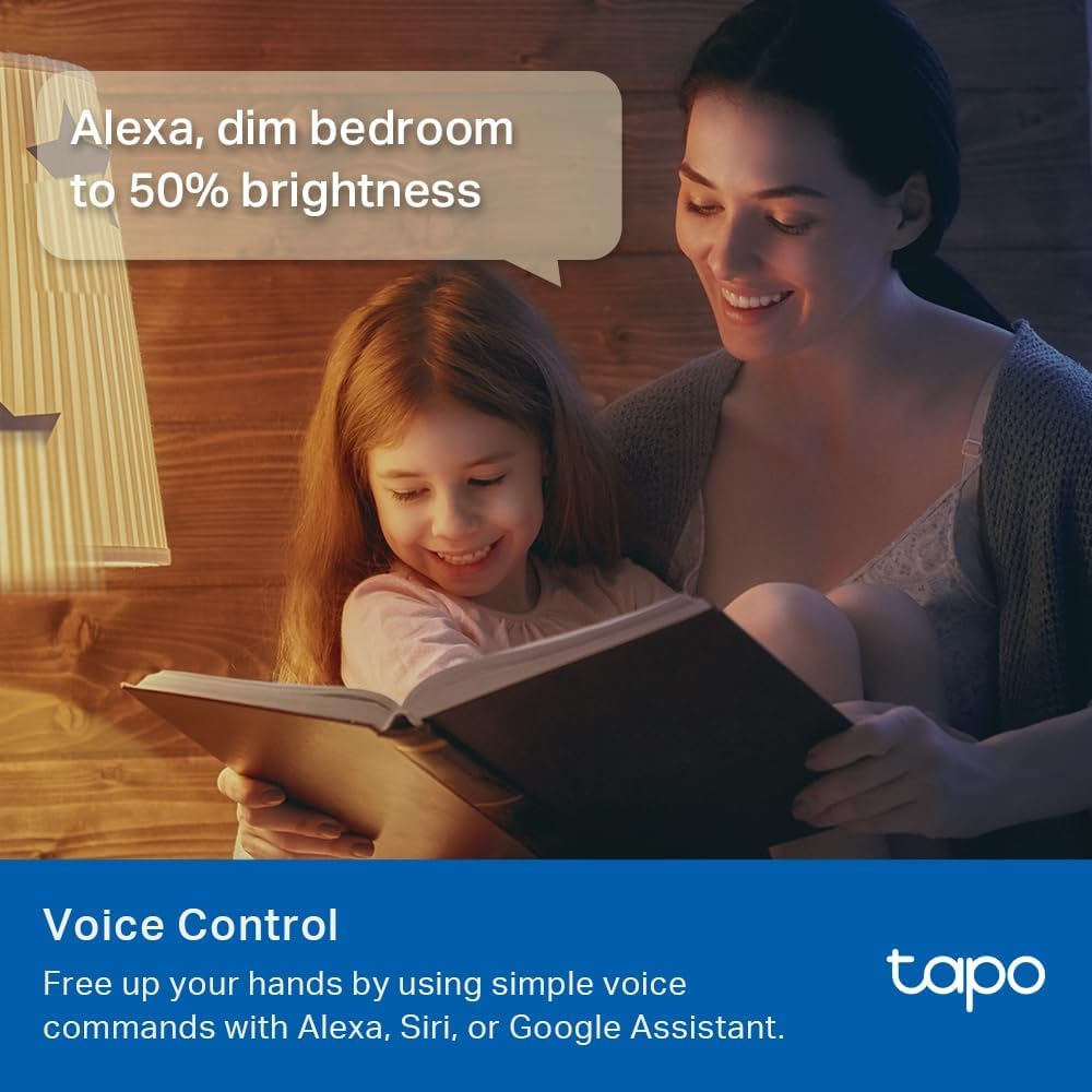 Tapo L535E app control for remote adjustment and scenes.