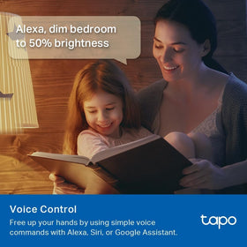 Tapo L535E app control for remote adjustment and scenes.