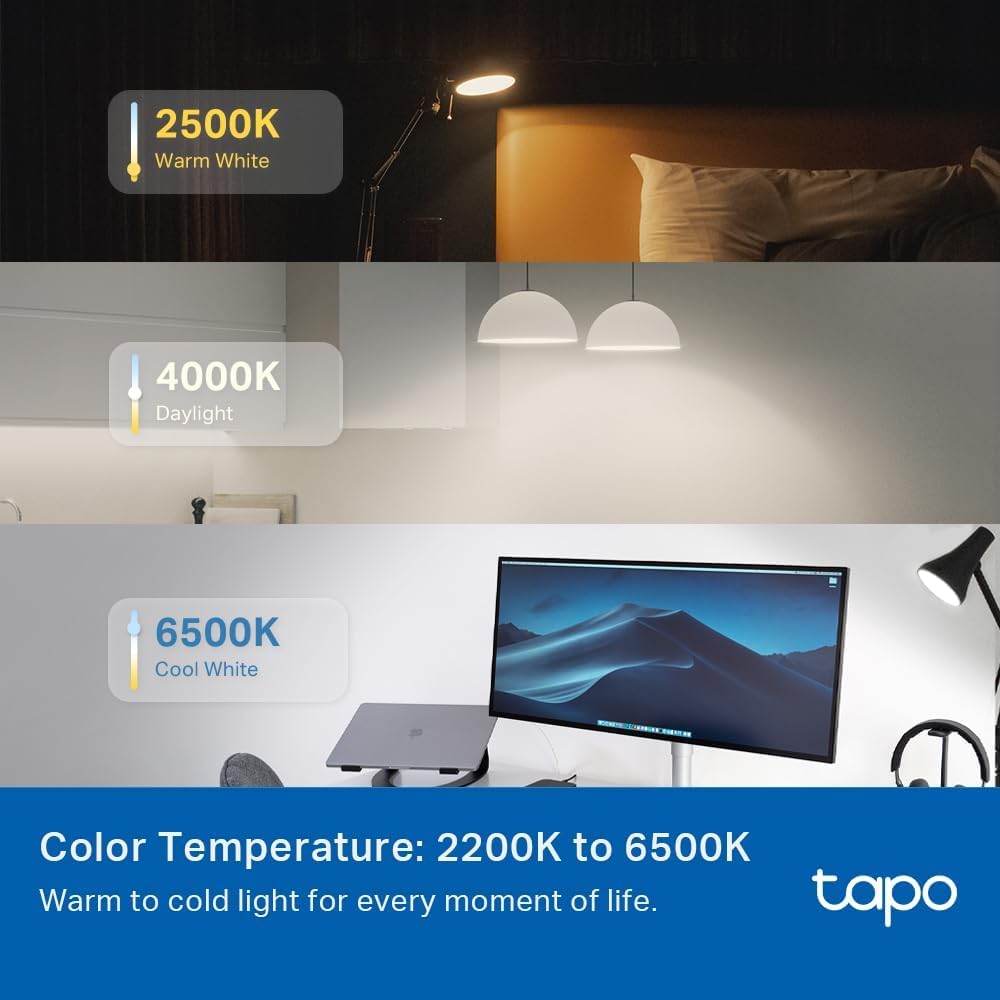 Tapo L535E supports voice control with Siri, Alexa, and Google.