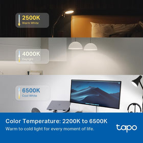 Tapo L535E supports voice control with Siri, Alexa, and Google.