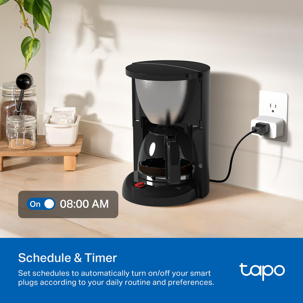 Two-pack bundle provides two plugs for coordinated control.