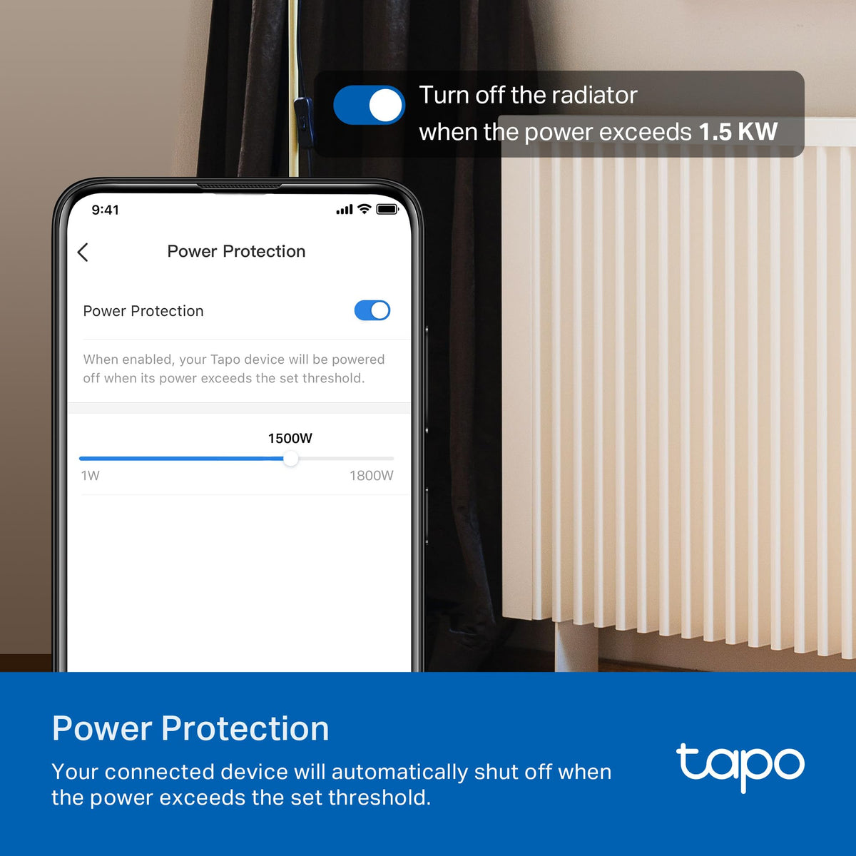 Tapo app remote access setup and device status at a glance.
