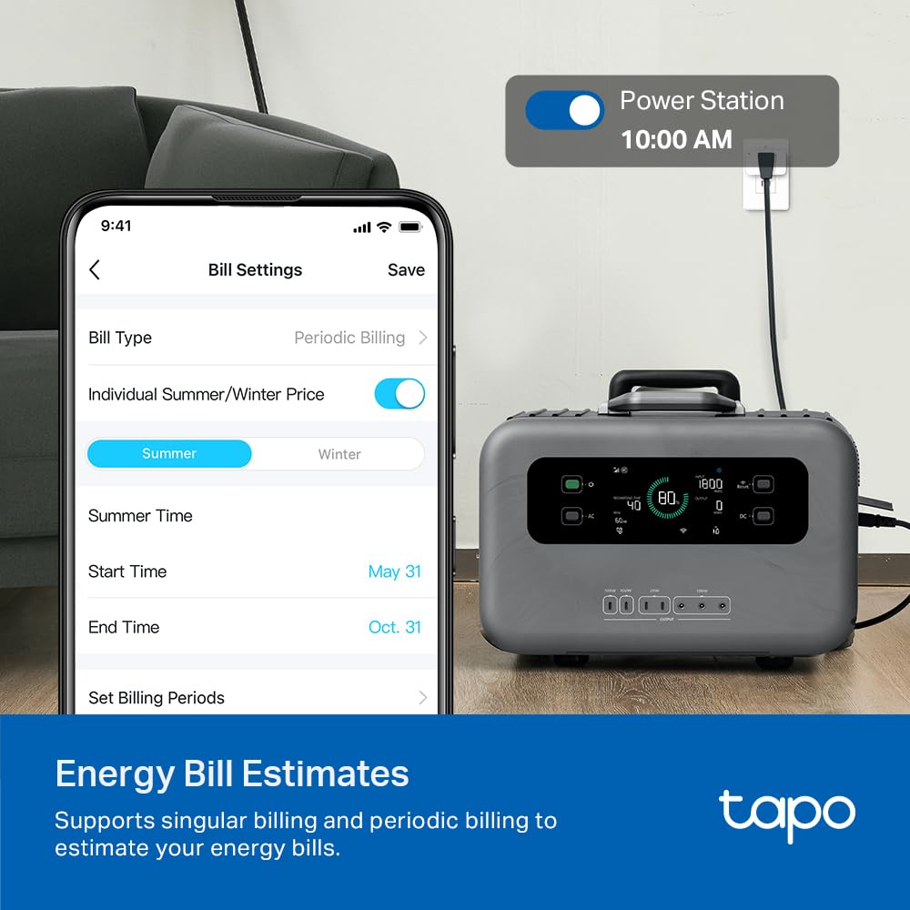 Tapo P115 setup with Alexa voice control for hands-free operation.