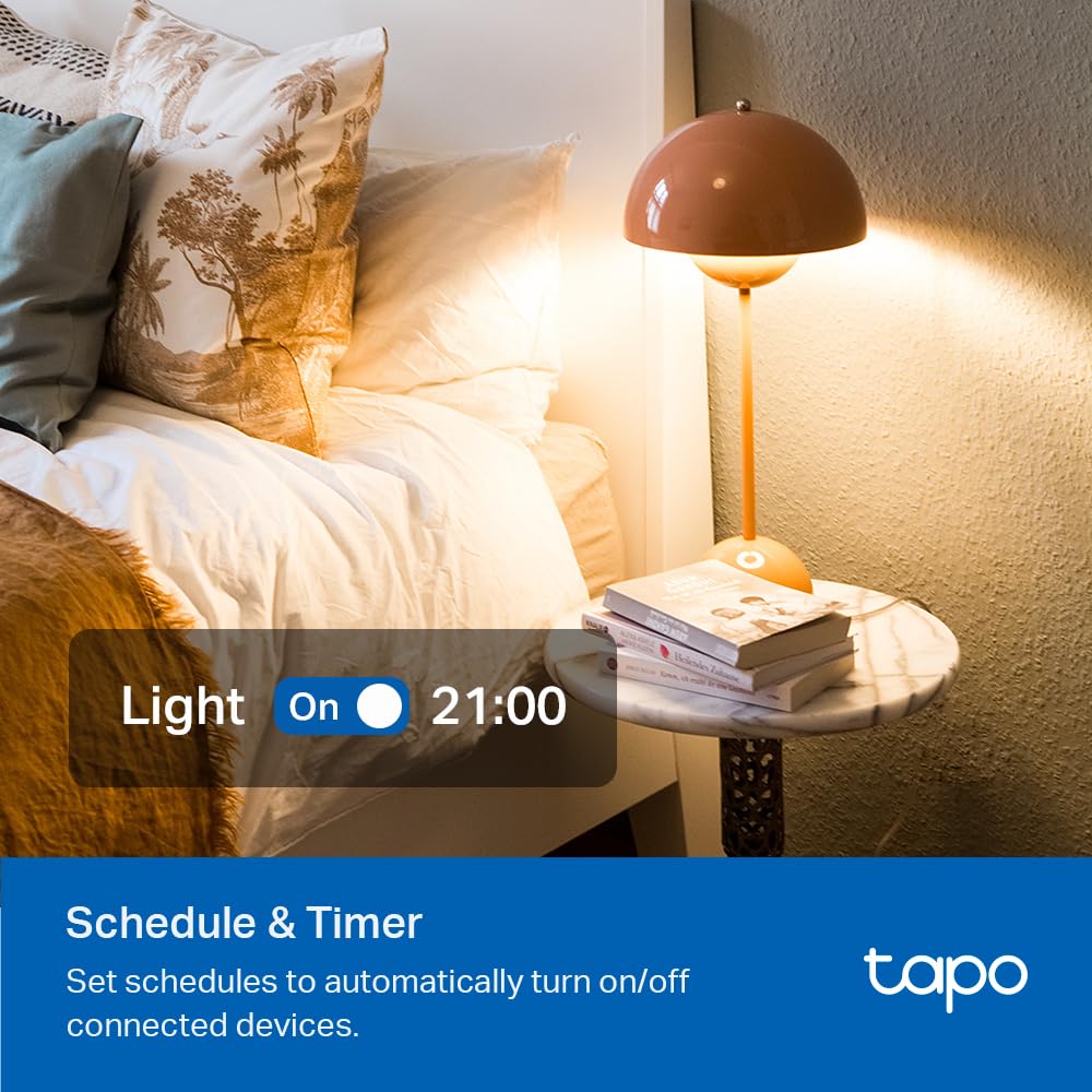 Tapo P306 three smart outlets enable automation and scenes.