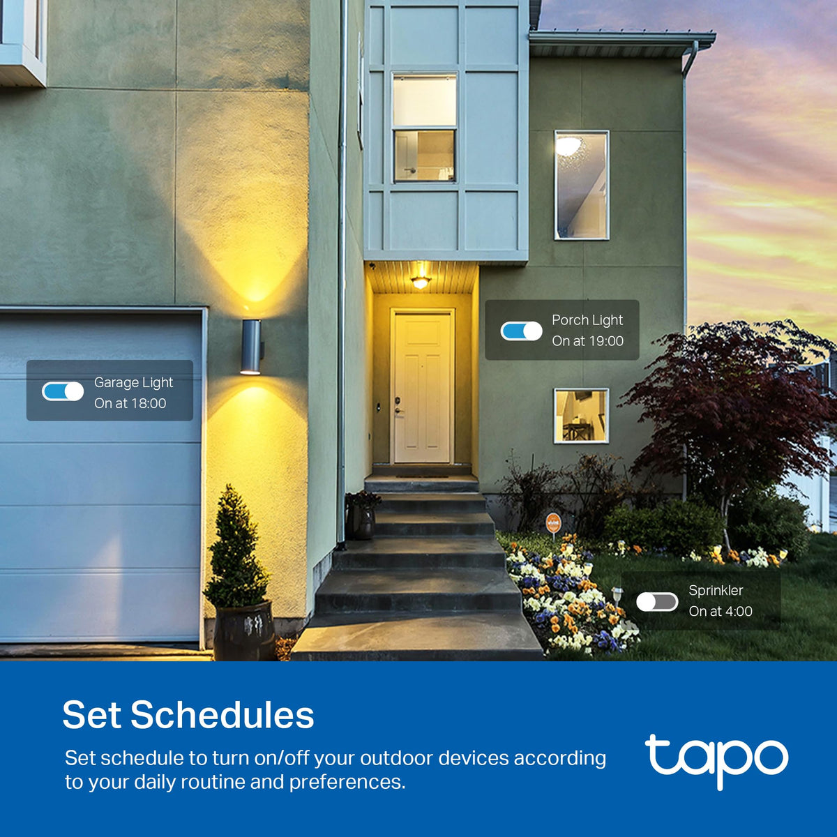 Matter certified compatibility with Apple Home, Alexa, Google, and SmartThings.