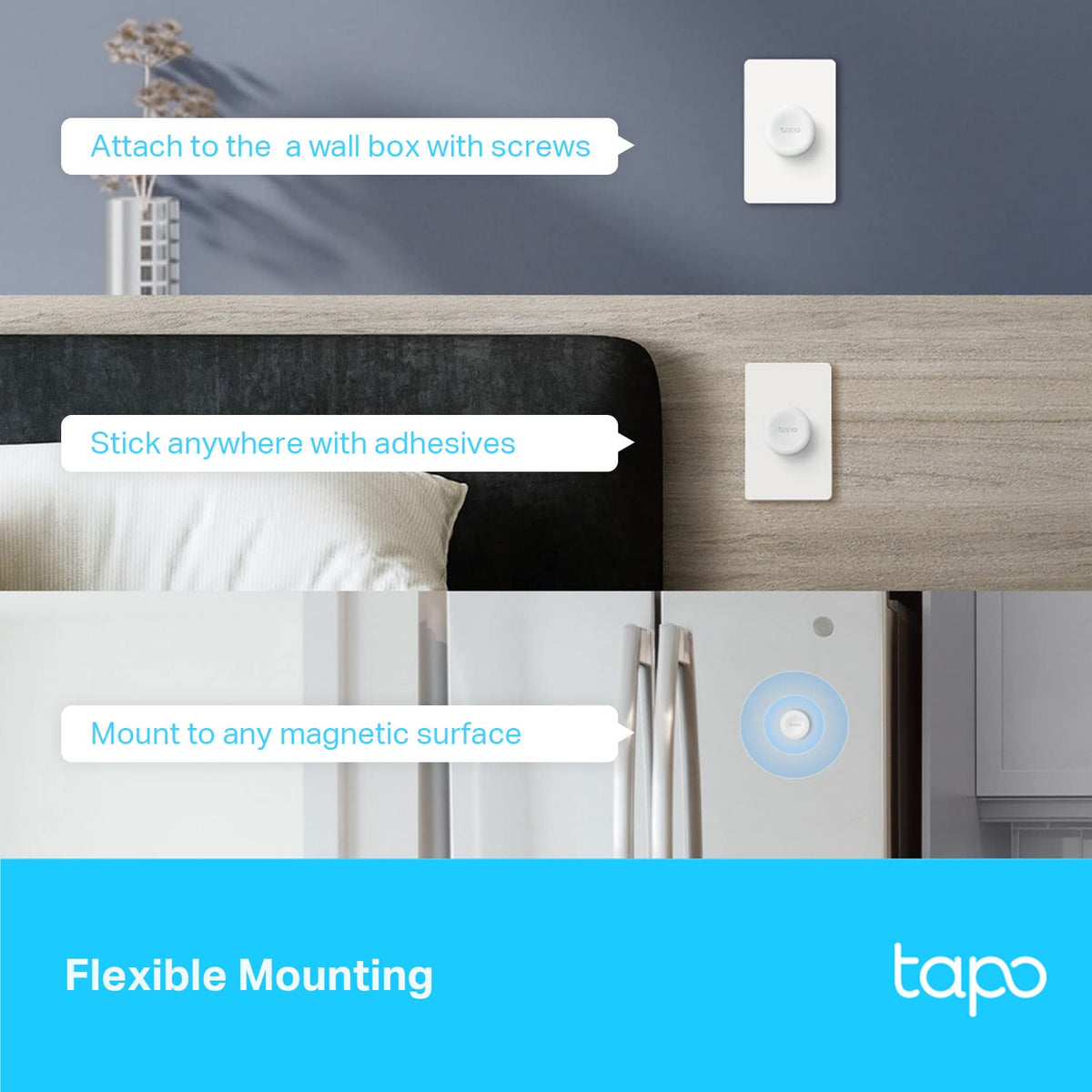 Tapo S200D rotate action: dim lights to set the mood.