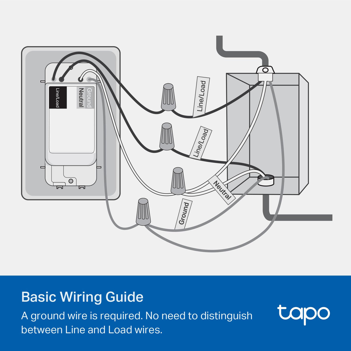 Tapo S500 UL-certified safety and hub-free setup.