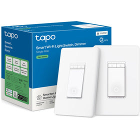 Tapo S505D single-pole dimmer switch during guided installation