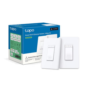 Tapo S515D KIT smart 3-way dimmer with dual-control for living room ambience.