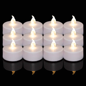 Tappovaly battery-operated LED tea light with warm white glow for ambience