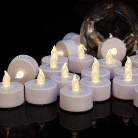 Tappovaly flameless tea light powered by CR2032 for safe, mess-free lighting