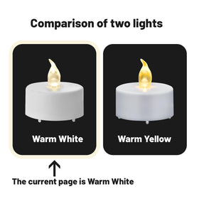 Tappovaly 1.4-inch tea light fits most holders and lanterns
