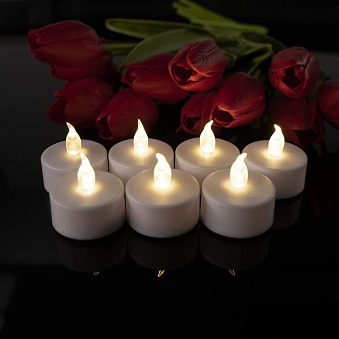 Tappovaly wedding tea light creates romantic ambience without open flame