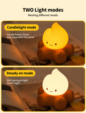 Tarinks Flickering flame night light suited for parties and dinners.