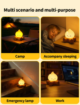 Tarinks Night light with white noise helps calm kids to sleep.