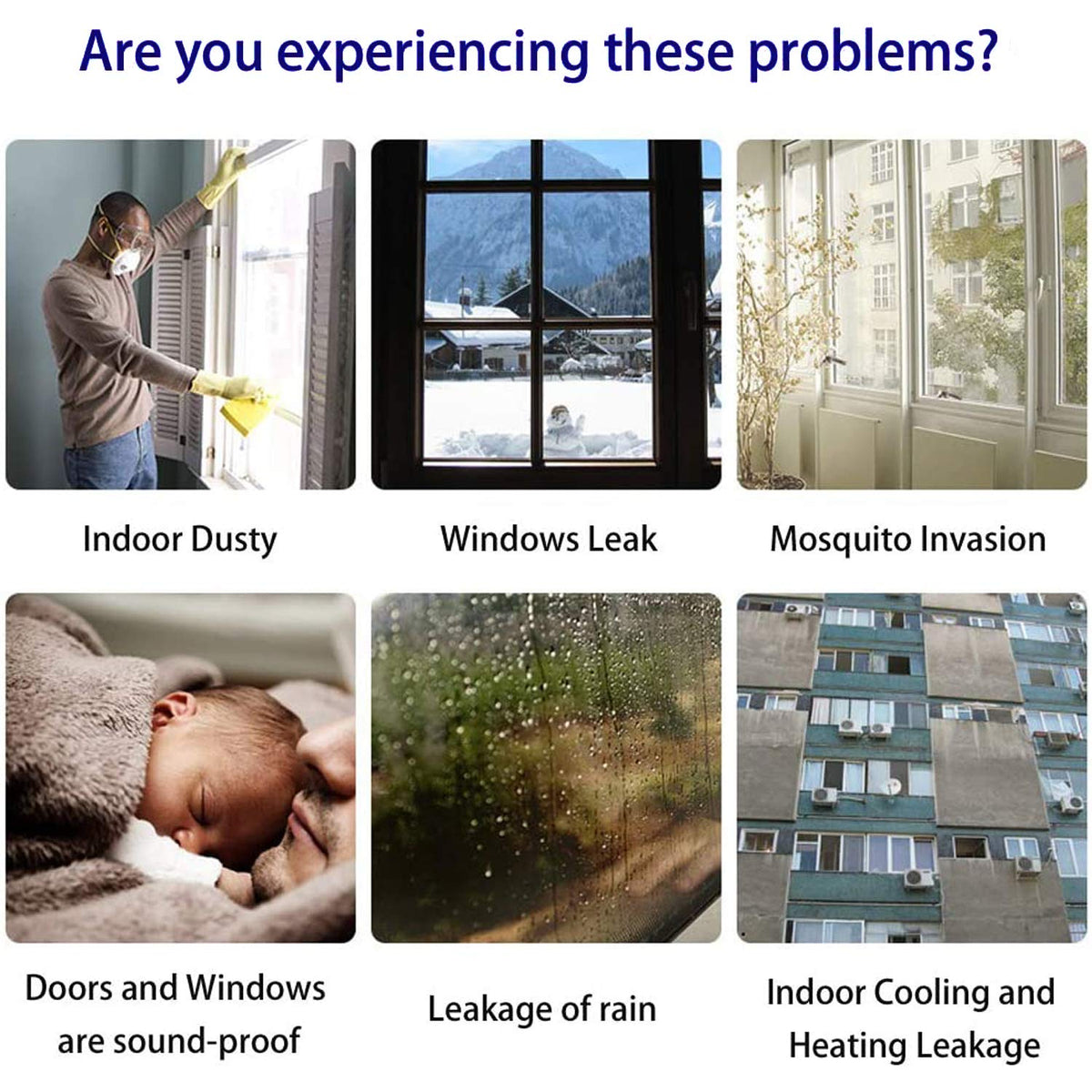 TAROSE 33ft weather strip blocks dust, wind, and insects in homes.