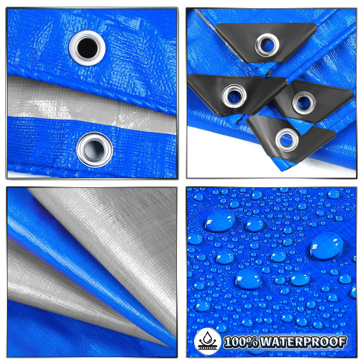 TA*RP YXCN tarp multi-purpose outdoor cover for roofs, furniture, and more.