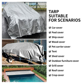 TARPAL anti-tear material adds durability for long-lasting use.