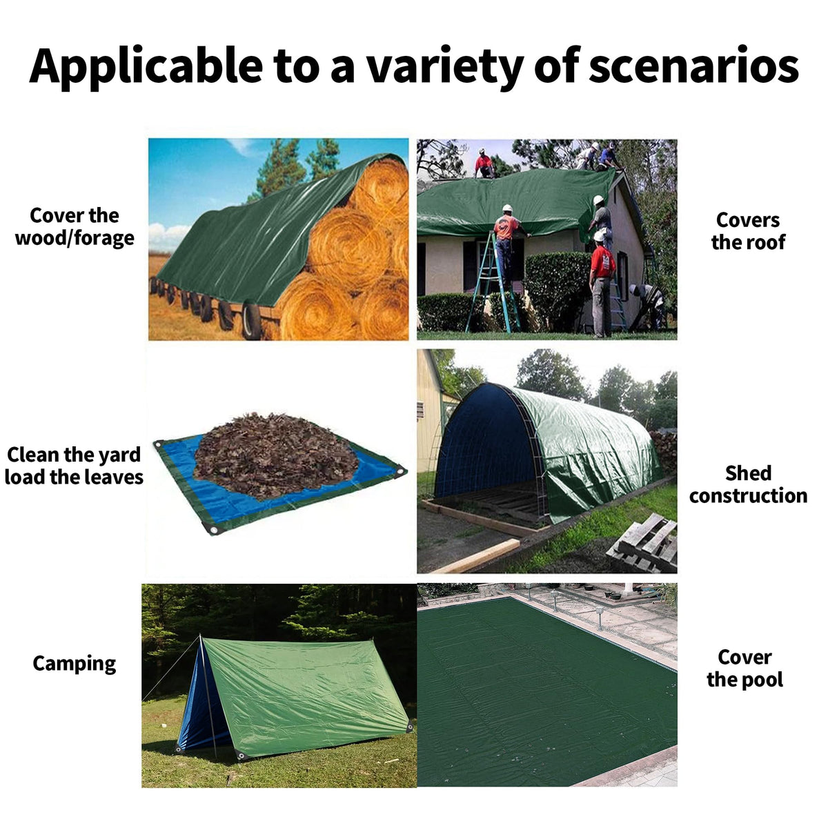 TARPAL portable tarp ideal for camping and trips.