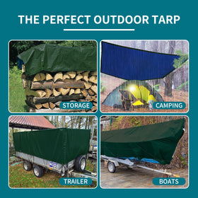 TARPAL roof tarp provides temporary waterproofing for outdoor projects