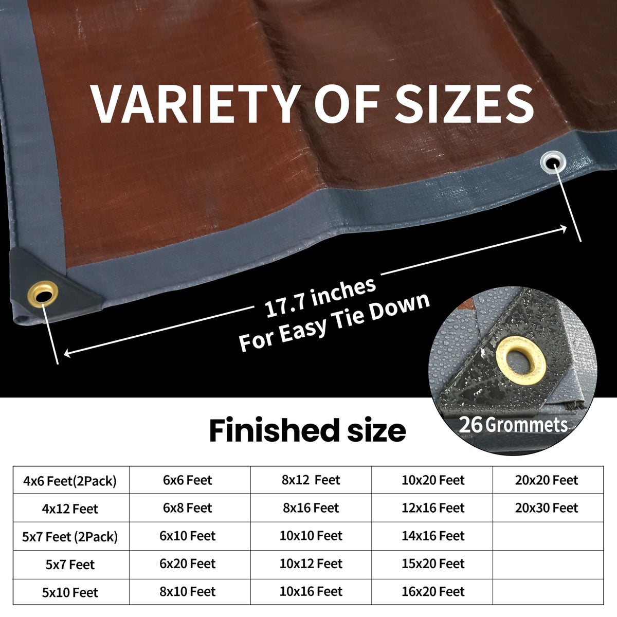 TARPAL vehicle cover use protects cars and boats outdoors.
