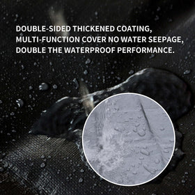 TARPAL waterproof tarp ideal for outdoor furniture and vehicles protection.