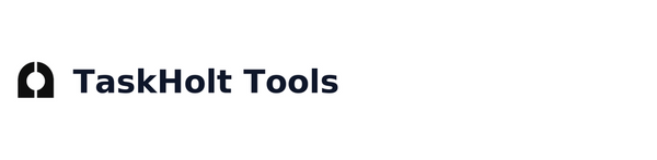 TaskHolt Tools brand logo for United States (USA) English tools and home improvement ecommerce store