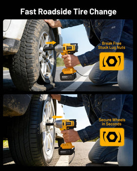 TaskStar three-speed settings for precise torque control on tasks.