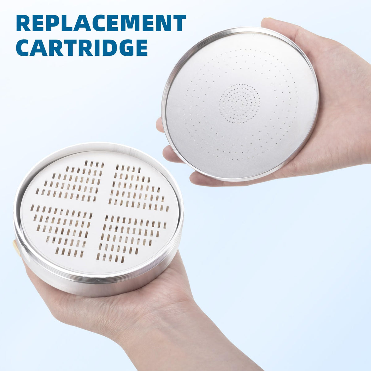 TASRUIMI BPA-free PP material shower filter provides durable, non-toxic performance