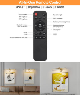Tassuowell easy-installation wall light with mounting plate