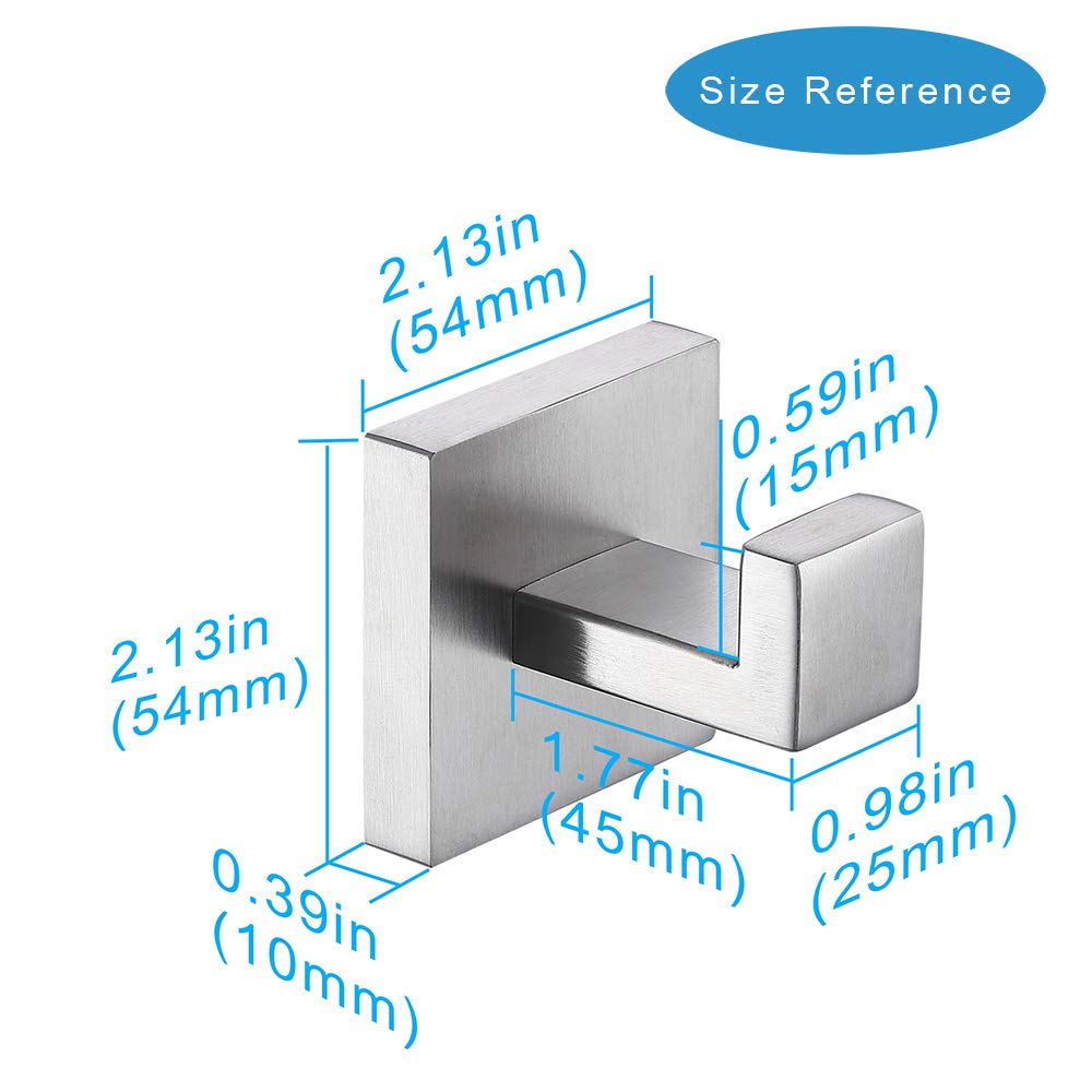TASTOS concealed screws installation guide included for secure mounting